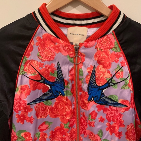 Urban Outfitters Embroidered Bomber Jacket - Picture 3 of 4